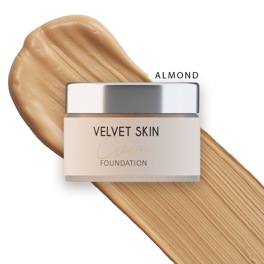 Alezem Velvet Cream Foundation - Almond