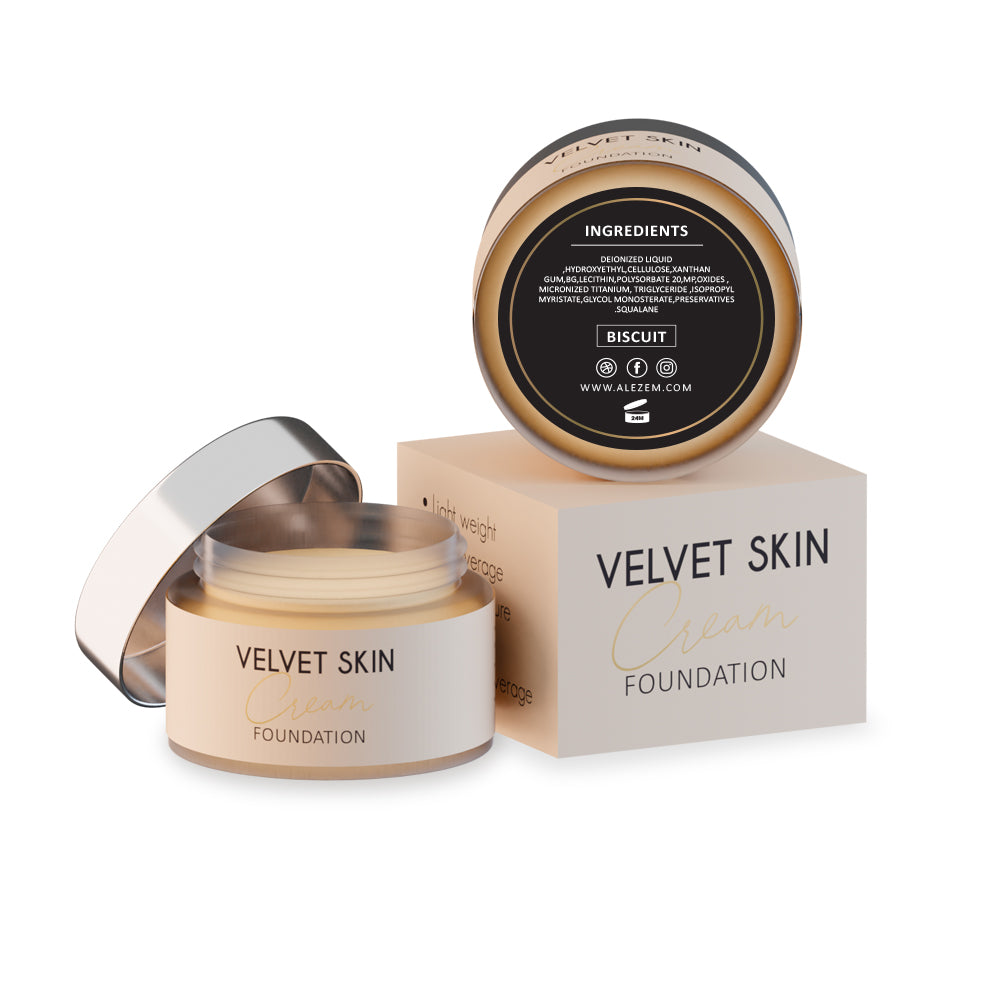 Alezem Velvet Cream Foundation - Biscuit