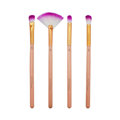 Makeup Brushes With Mini Fan and Eyeshadow brushes.