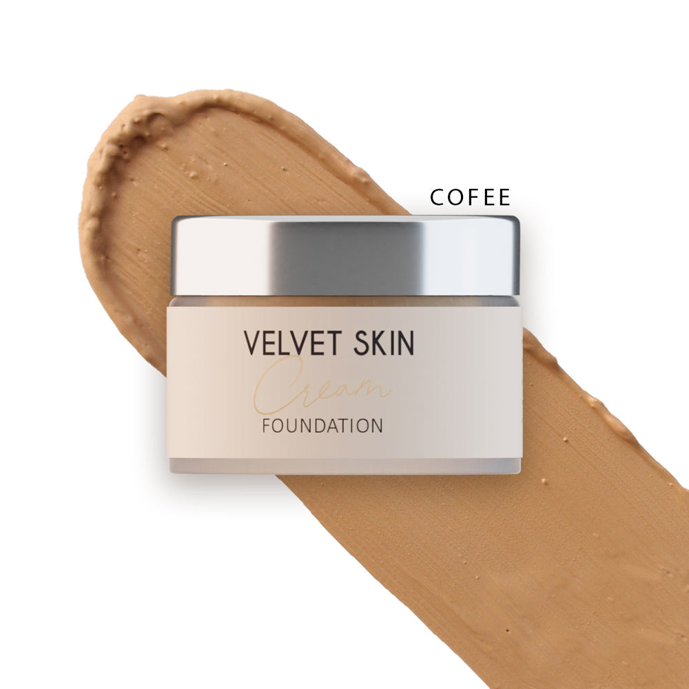 Alezem Velvet Cream Foundation - Coffee